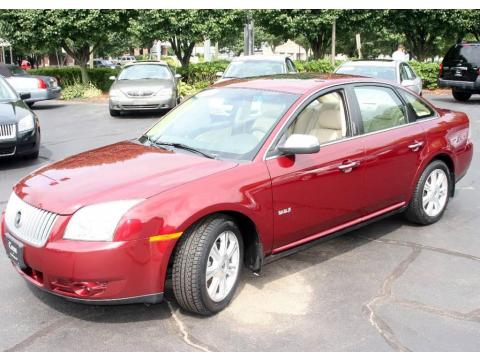 Merlot Metallic Mercury Sable Premier Sedan.  Click to enlarge.