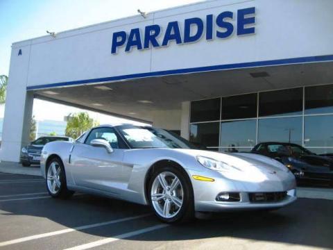 Blade Silver Metallic Chevrolet Corvette Coupe.  Click to enlarge.