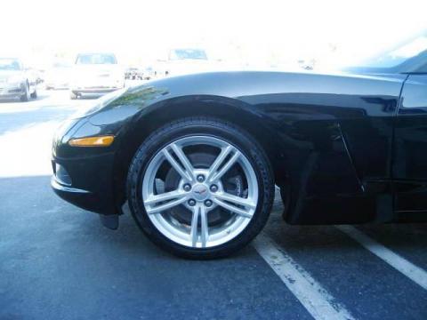 Black Chevrolet Corvette Coupe.  Click to enlarge.