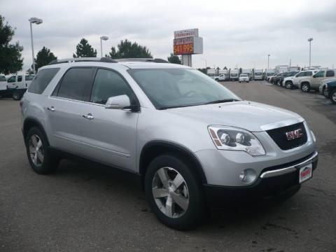 Quicksilver Metallic GMC Acadia SLT AWD.  Click to enlarge.