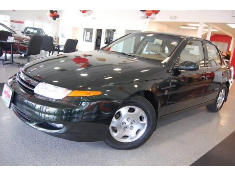 Green Saturn L Series LS2 Sedan.  Click to enlarge.