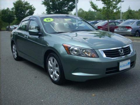 Mystic Green Metallic Honda Accord EX-L Sedan.  Click to enlarge.