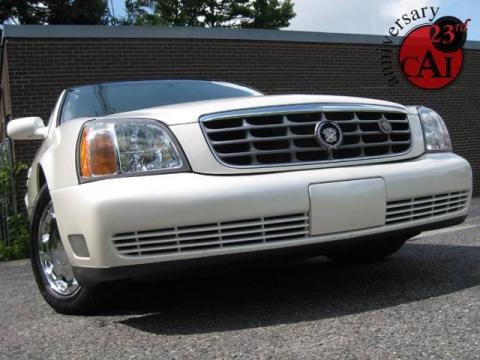 White Diamond Cadillac DeVille DHS Sedan.  Click to enlarge.