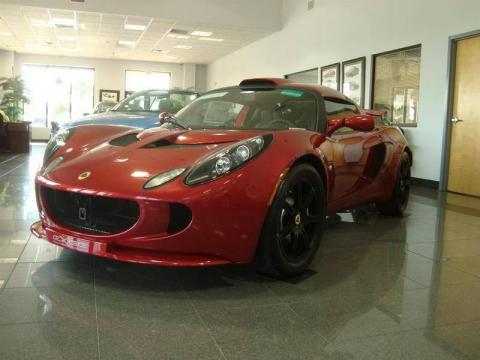 Canyon Red Metallic Lotus Exige S 240.  Click to enlarge.