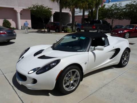Ice White Lotus Elise .  Click to enlarge.