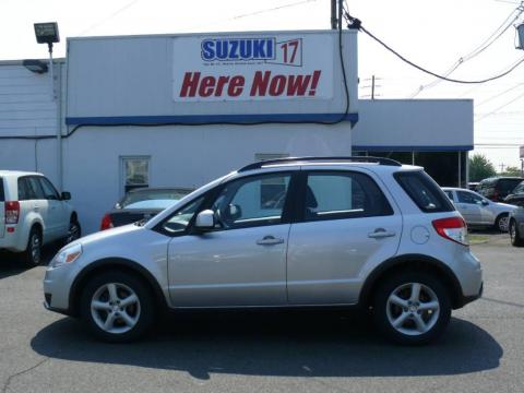 Silky Silver Metallic Suzuki SX4 AWD.  Click to enlarge.