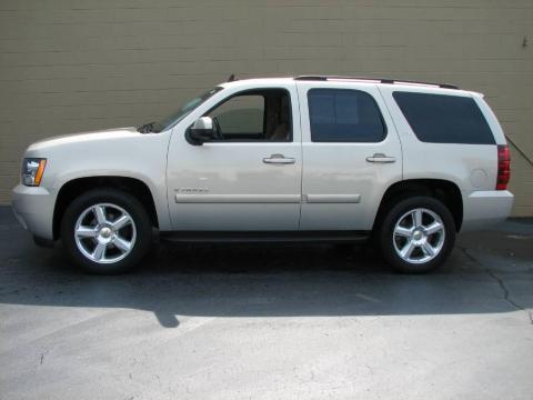 Silver Birch Metallic Chevrolet Tahoe LTZ.  Click to enlarge.