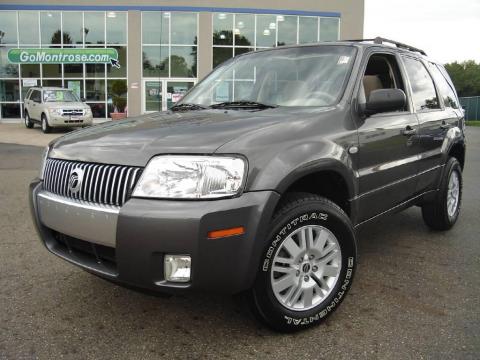 Dark Shadow Grey Metallic Mercury Mariner Luxury 4WD.  Click to enlarge.
