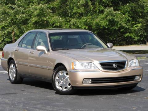 Naples Gold Metallic Acura RL 3.5 Sedan.  Click to enlarge.