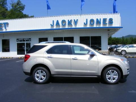 Gold Mist Metallic Chevrolet Equinox LT.  Click to enlarge.