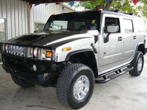 Pewter Metallic Hummer H2 SUV.  Click to enlarge.