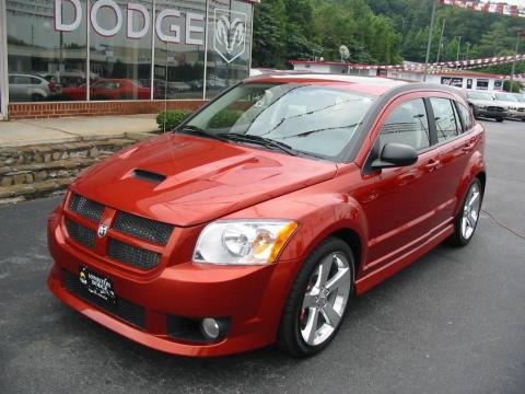 Sunburst Orange Pearl Dodge Caliber SRT4.  Click to enlarge.