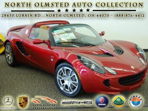Canyon Red Lotus Elise SC Supercharged.  Click to enlarge.