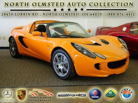 Chrome Orange Lotus Elise SC Supercharged.  Click to enlarge.
