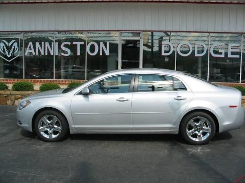 Silver Ice Metallic Chevrolet Malibu LT Sedan.  Click to enlarge.