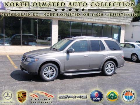 Graphite Gray Metallic Saab 9-7X 5.3i AWD.  Click to enlarge.