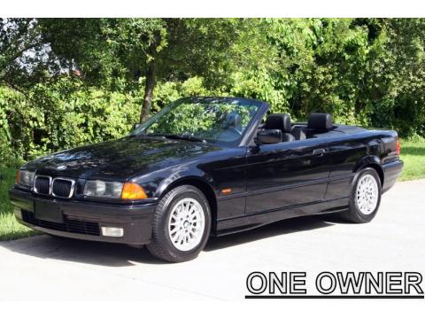 Black II BMW 3 Series 323i Convertible.  Click to enlarge.