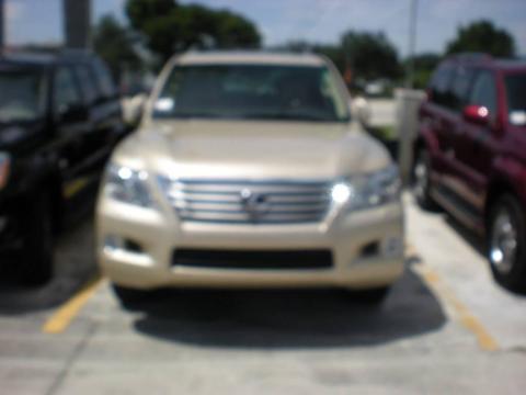 Golden Almond Metallic Lexus LX 570.  Click to enlarge.