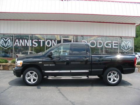 Black Dodge Ram 1500 Laramie Quad Cab 4x4. Click to enlarge. Black Dodge Ram 1500 Laramie Quad Cab 4x4. Click to enlarge.