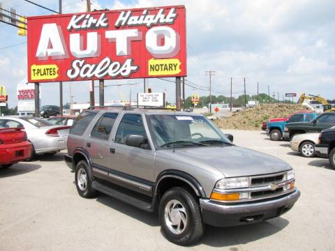 Light Pewter Metallic Chevrolet Blazer LT 4x4.  Click to enlarge.