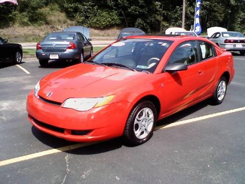Red Saturn ION 2 Quad Coupe.  Click to enlarge.