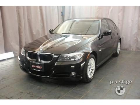 Jet Black BMW 3 Series 328i Sedan.  Click to enlarge.