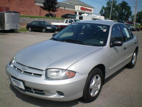 Ultra Silver Metallic Chevrolet Cavalier Sedan.  Click to enlarge.