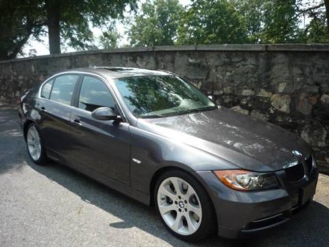 Sparkling Graphite Metallic BMW 3 Series 335i Sedan.  Click to enlarge.