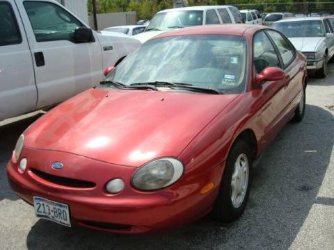 Toreador Red Metallic Ford Taurus GL.  Click to enlarge.