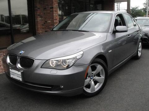 Space Grey Metallic BMW 5 Series 528i Sedan.  Click to enlarge.