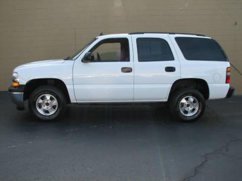Summit White Chevrolet Tahoe LS.  Click to enlarge.