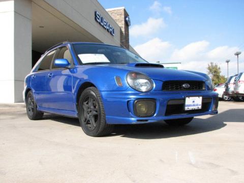 WR Blue Pearl Subaru Impreza WRX Wagon.  Click to enlarge.