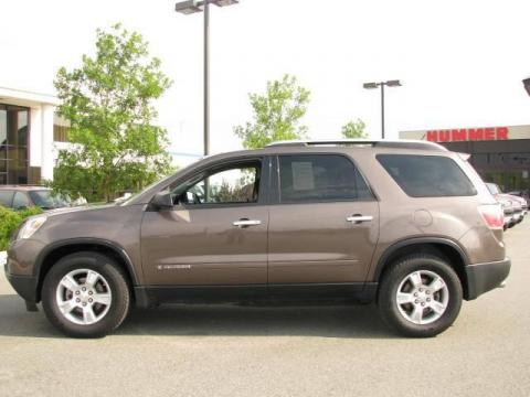 Medium Brown Metallic GMC Acadia SLE AWD.  Click to enlarge.