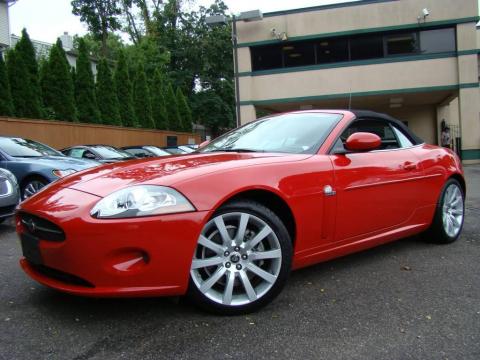 Jaguar Xk8 2007. Salsa Red 2007 Jaguar XK XK8