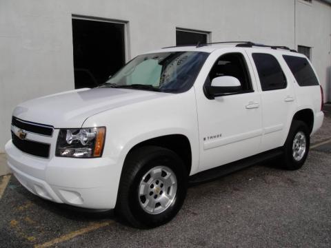 Summit White Chevrolet Tahoe LT 4x4.  Click to enlarge.