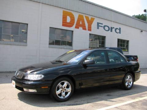 Ebony Black Cadillac Catera Sedan.  Click to enlarge.