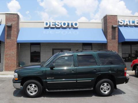 Dark Green Metallic Chevrolet Tahoe LT 4x4.  Click to enlarge.