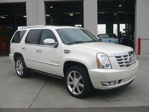 White Diamond Cadillac Escalade AWD.  Click to enlarge.