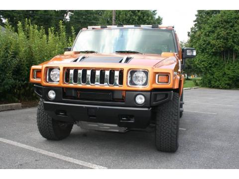 Fusion Orange Hummer H2 SUT.  Click to enlarge.