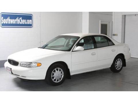 White Opal Buick Century Sedan.  Click to enlarge.