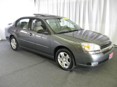 Medium Gray Metallic Chevrolet Malibu LT V6 Sedan.  Click to enlarge.
