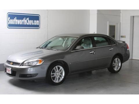 Dark Silver Metallic Chevrolet Impala LTZ.  Click to enlarge.
