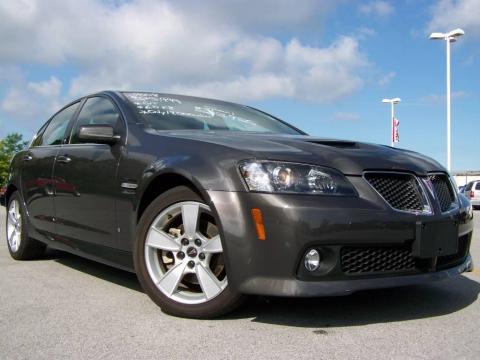 Magnetic Gray Metallic Pontiac G8 GT.  Click to enlarge.
