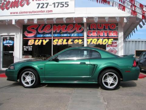 Electric Green Metallic Ford Mustang GT Coupe.  Click to enlarge.