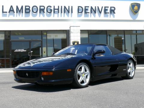 Black Ferrari F355 F1 Spider.  Click to enlarge.