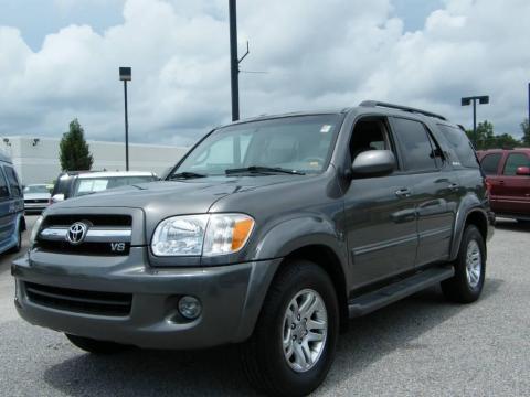 Phantom Gray Pearl Toyota Sequoia Limited.  Click to enlarge.