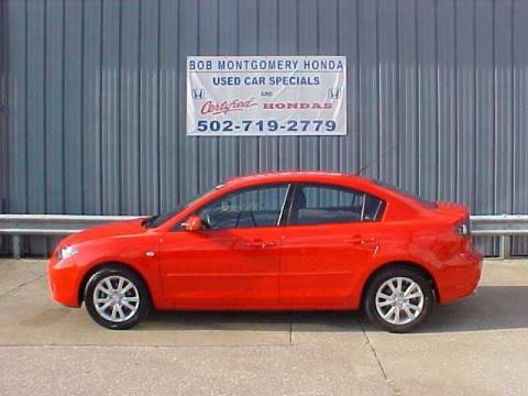 True Red Mazda MAZDA3 i Sport Sedan. Click to enlarge. True Red Mazda MAZDA3 i Sport Sedan. Click to enlarge.