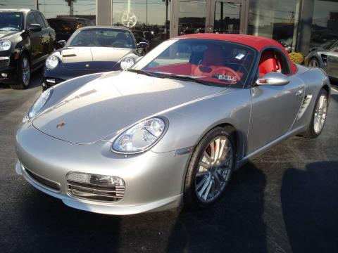 GT Silver Metallic Porsche Boxster RS 60 Spyder.  Click to enlarge.