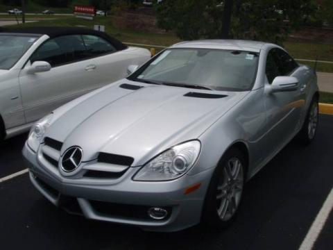 Iridium Silver Metallic Mercedes-Benz SLK 300 Roadster. Click to enlarge. Iridium Silver Metallic Mercedes-Benz SLK 300 Roadster. Click to enlarge.