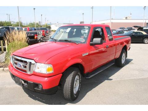 Torch Red Ford Ranger XLT SuperCab 4x4.  Click to enlarge.
